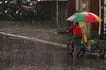 Motorists and pedestrians are caught in a sudden downpour in Quezon City on June 6, 2025. Maria Tan, ABS-CBN News/File
