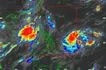 The tropical depression formed from a low pressure area Monday morning.