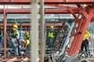 Workers are seen at the Precast Concrete Yard in Santa Rosa, Laguna on June 13, 2024. The factory is in full swing as they produce concrete parts which will then be assembled to finish the South Commuter Railways Jonathan Cellona, ABS-CBN News