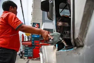 Public Utility jeepney drivers line up to refuel at a gasoline station in West Avenue in Quezon City on September 18, 2023, bracing themselves for another price hike the following day. Diesel prices are slated to go up by 2.50 pesos per liter, with Kerosene and Gasoline prices increasing at 2 pesos per liter.
Jonathan Cellona, ABS-CBN News