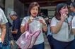 Usec. Zuleika Lopez, Chief of Staff for the Office of the Vice President, leaves the Philippine Senate after a brief visit on July 9. Lopez, who is scheduled to appear before the impeachment court on July 14, declined to reveal the purpose of her visit. Maria Tan, ABS-CBN News