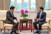 Philippine President Ferdinand R. Marcos Jr. and Singapore Prime Minister Lawrence Wong. Handout/PCO