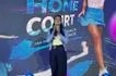 Filipina tennis star Alex Eala during her meet-and-greet in Makati. Rom Anzures, ABS-CBN News.