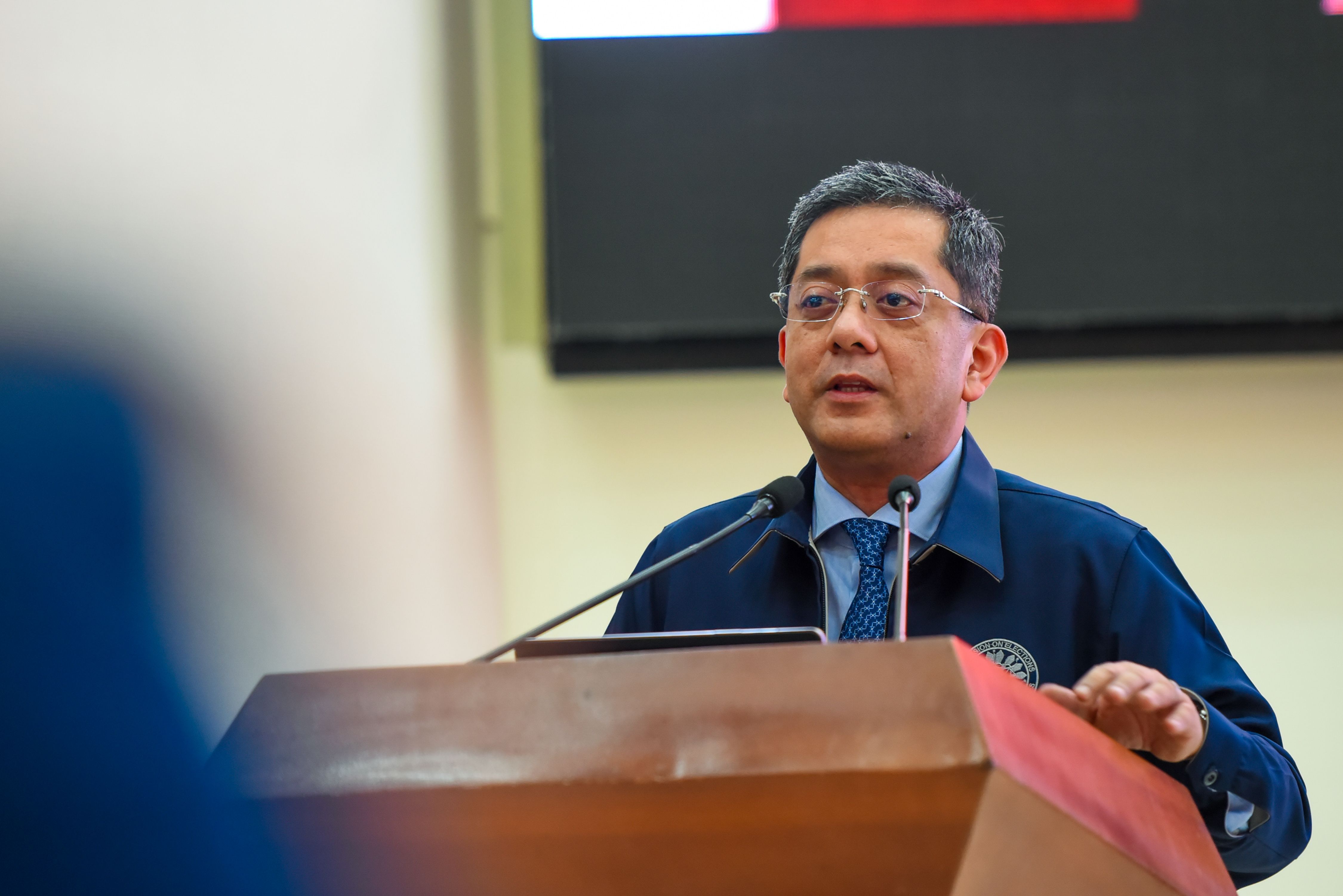 Commission on Elections Chairman George Garcia on October 11, 2023. Maria Tan, ABS-CBN News/File