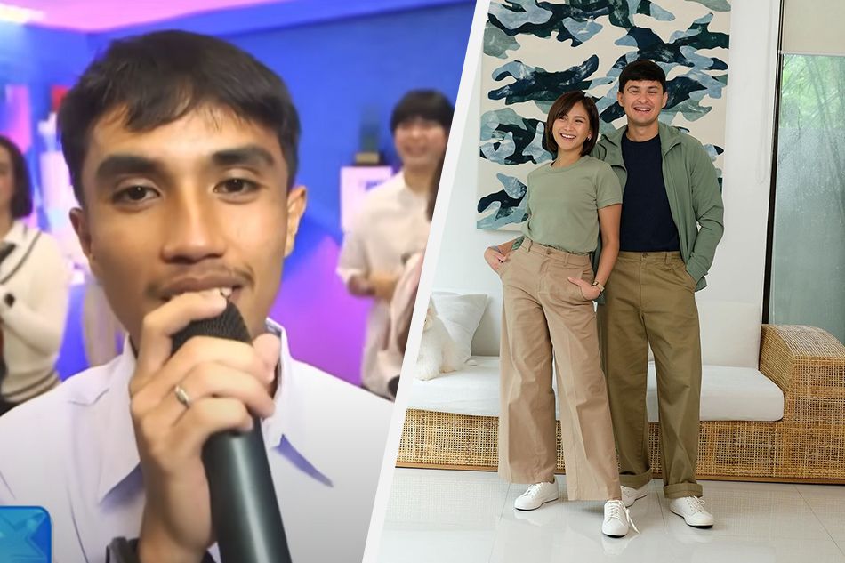 Photo from Matteo Guidicelli and Screenshot from ABS-CBN It's Showtime's YouTube channel.