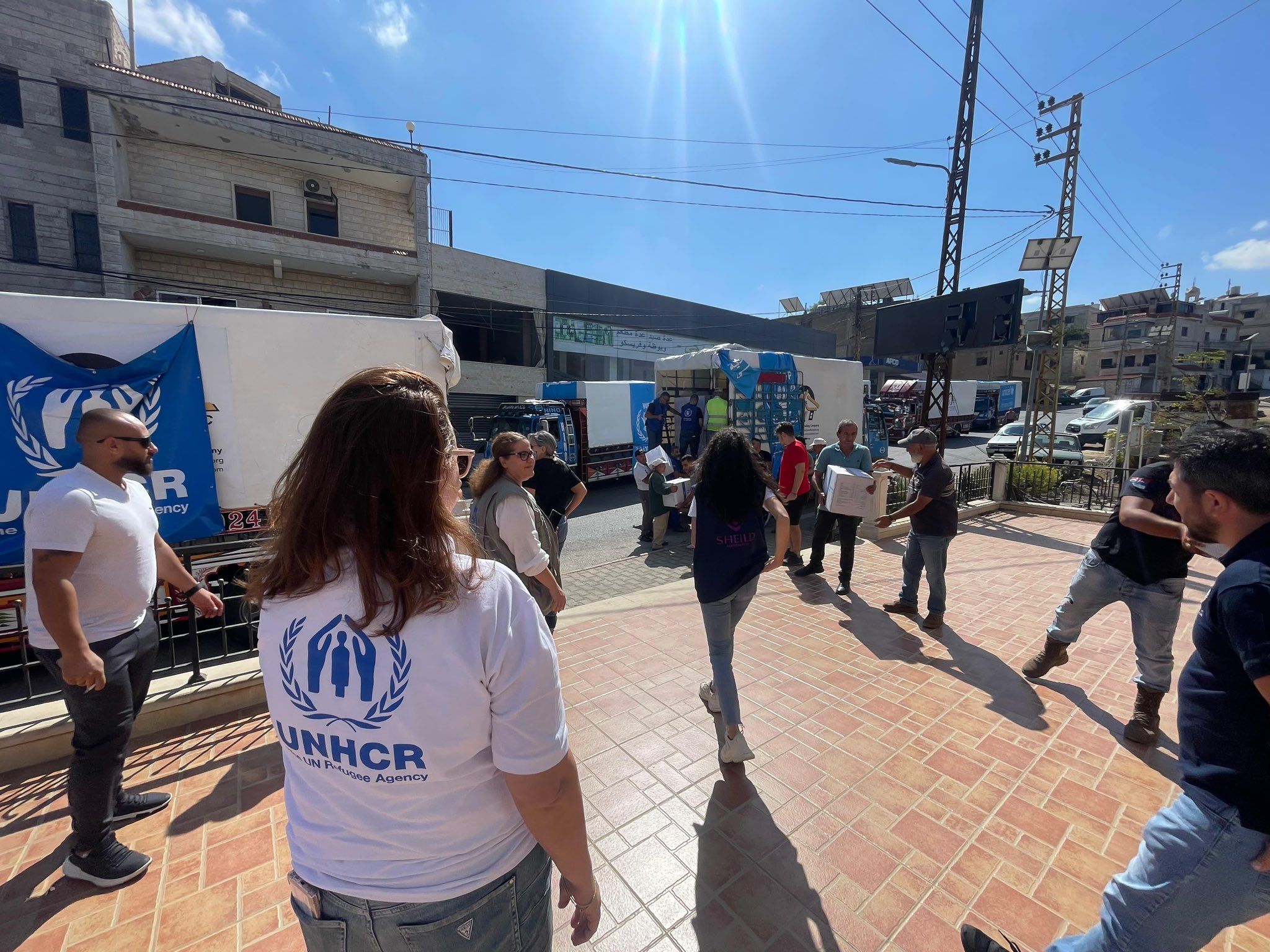 UNHCR, UN agencies & Sheild Association are delivering relief to hard-to-reach areas in Qlayaa, Marjayoun. X/@UNHCRLebanon