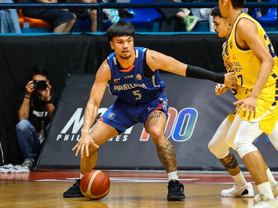 Arellano Chief’s Basti Valencia. Photo from NCAA Philippines.