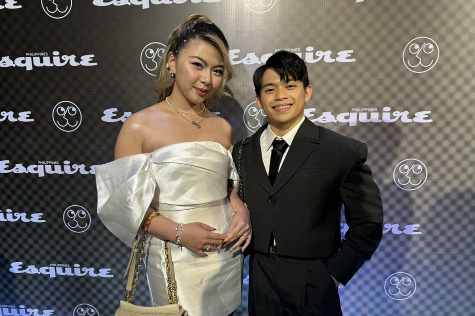 Filipino gymnast and 2024 Olympic gold medalist Carlos Yulo and his girlfriend Chloe San Jose. Ganiel Krishnan, ABS-CBN News