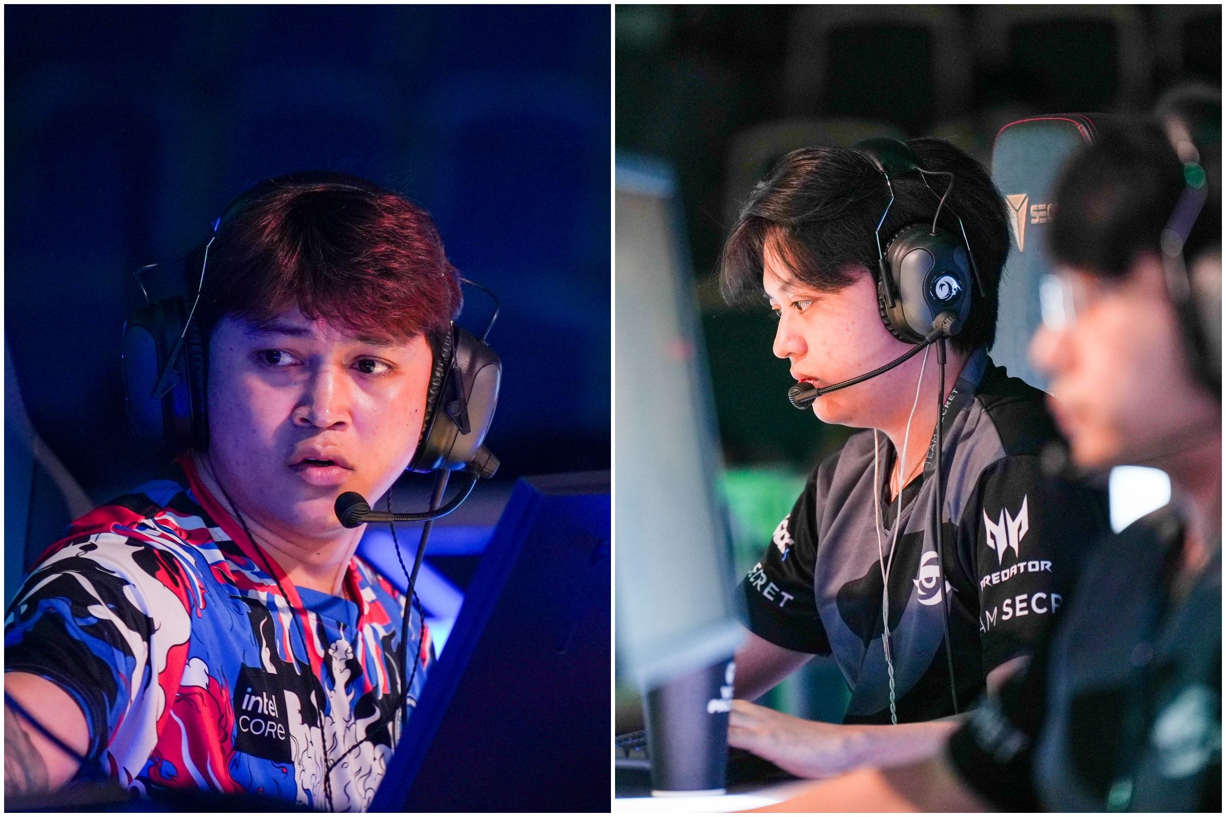 Global Esports' Federico "Papi" Evangelista and Team Secret's Jeremy "Jremy" Cabrera during their matches in VCT Pacific Stage 1. Handout/VCT Pacific