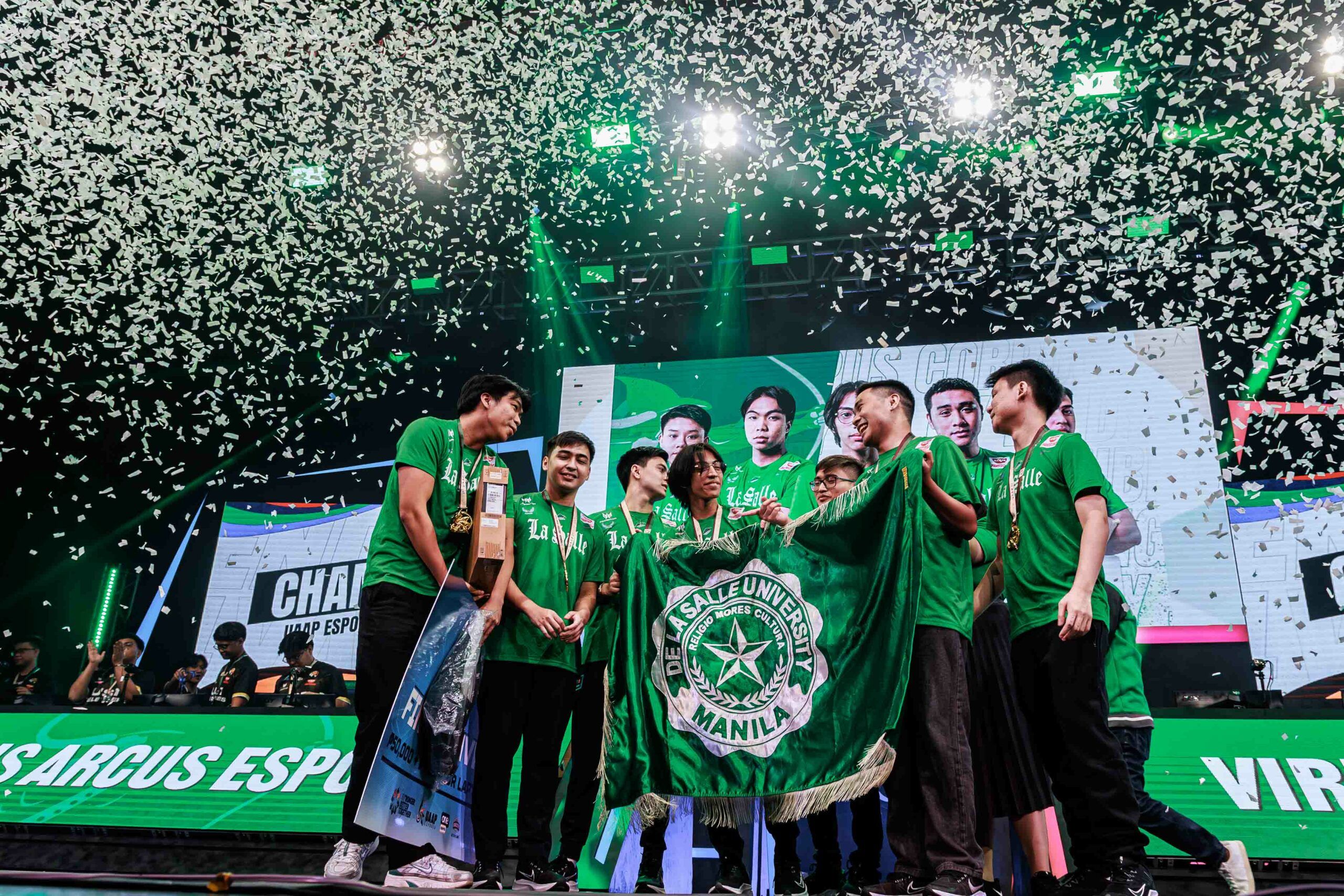 De La Salle University is the reigning champion in the UAAP Esports Valorant Tournament. UAAP Media/file