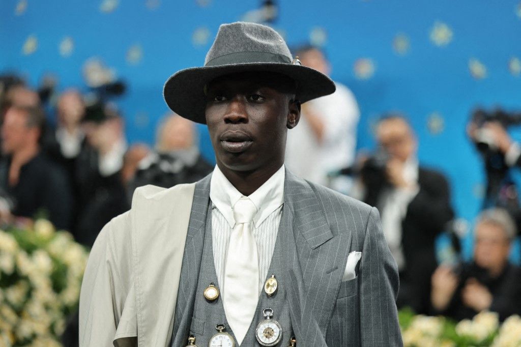 Khaby Lame attends the 2025 Met Gala Celebrating "Superfine: Tailoring Black Style" at Metropolitan Museum of Art on May 05, 2025 in New York City. Dia Dipasupil, Getty Images/AFP/File