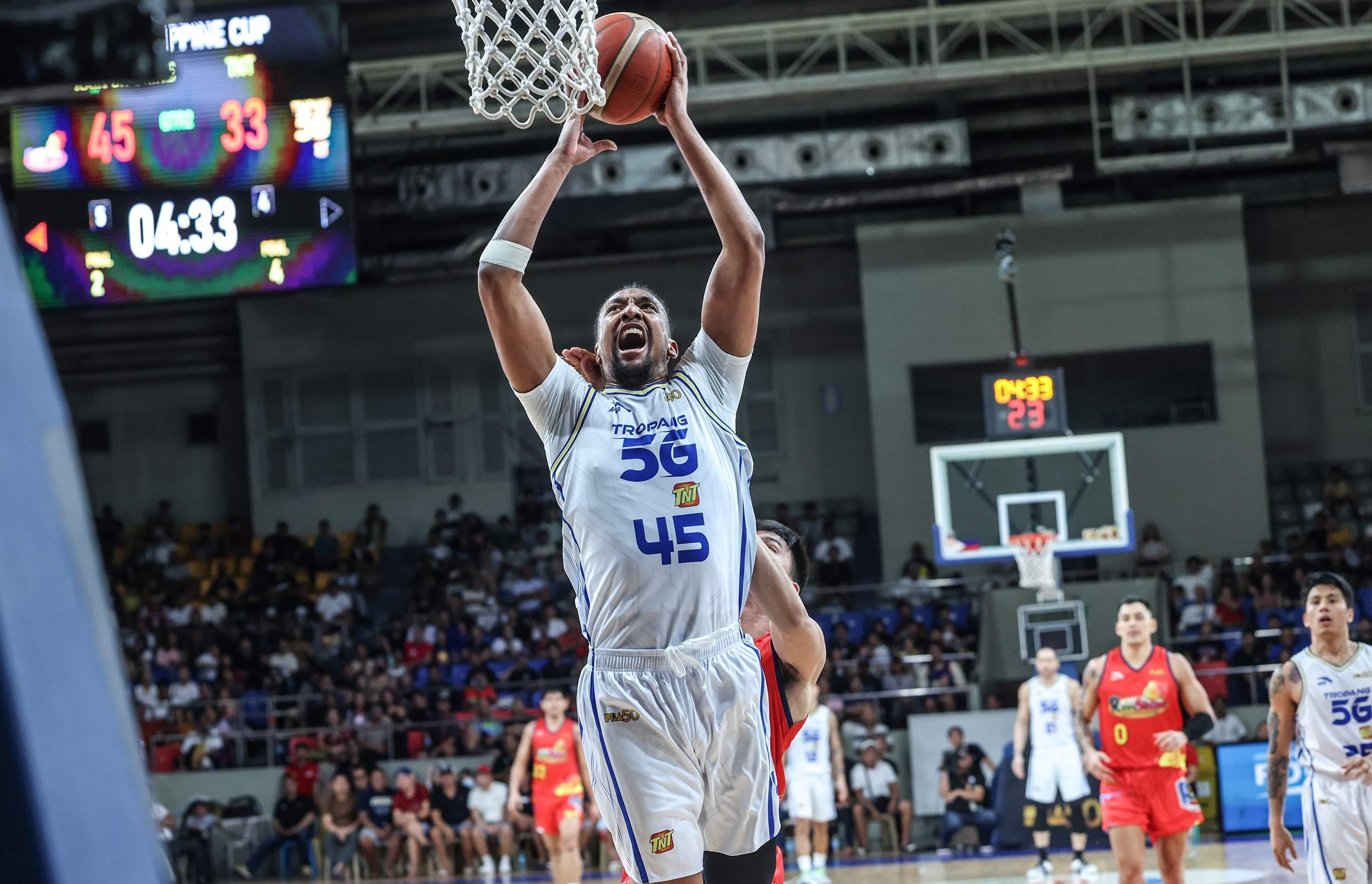 TNT Tropang 5G’s Brandon Ganuelas-Rosser. Photo from PBA Images.