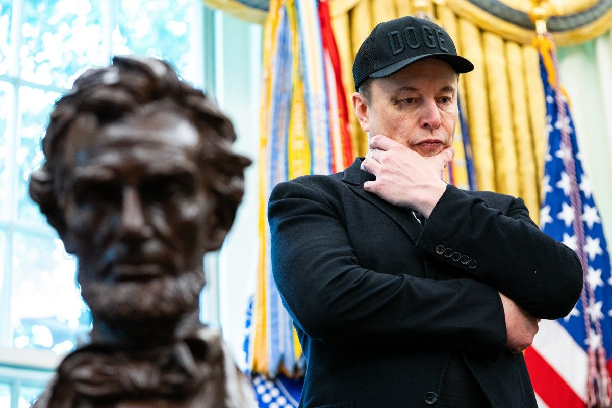Elon Musk looks on during a news conference with US President Donald Trump in the Oval Office of the White House in Washington, DC, on May 30, 2025. Allison Robbert, AFP/File