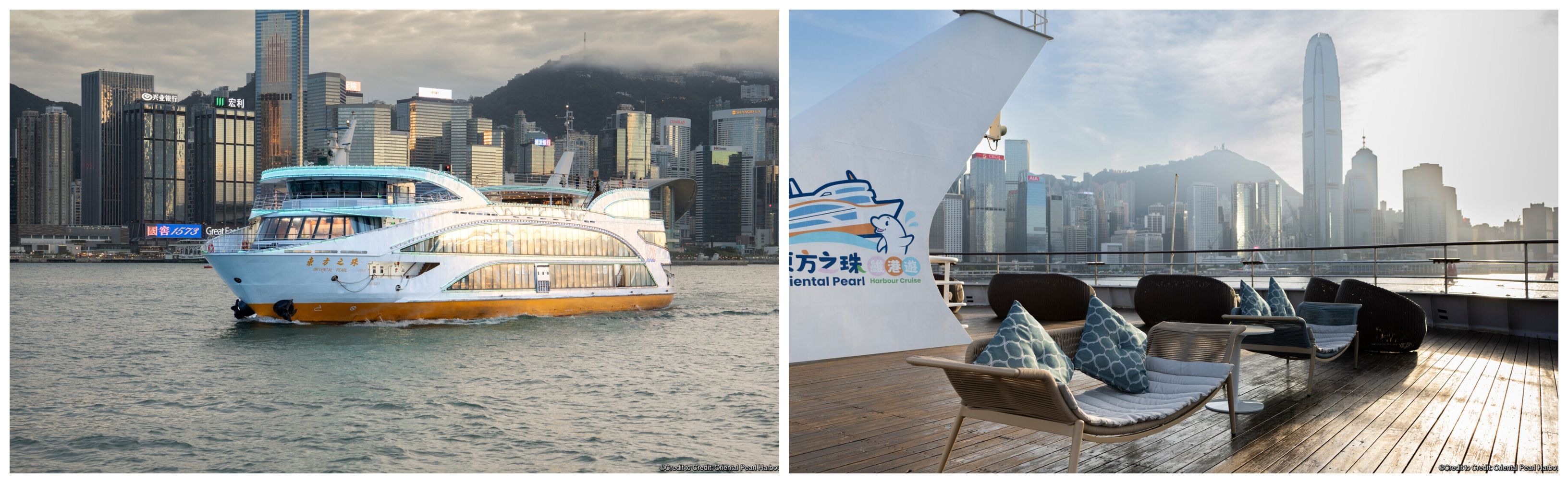 Hong Kong Water Taxi Harbour and Oriental Pearl Harbour. Photo provided by Hong Kong Tourism Board