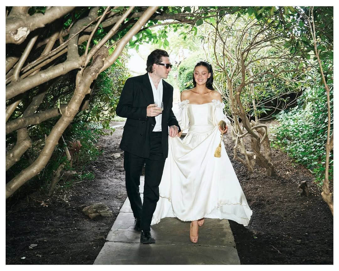 sachin and babi light blue dress Examining the couple style of Brooklyn Beckham and Nicola Peltz main image 1