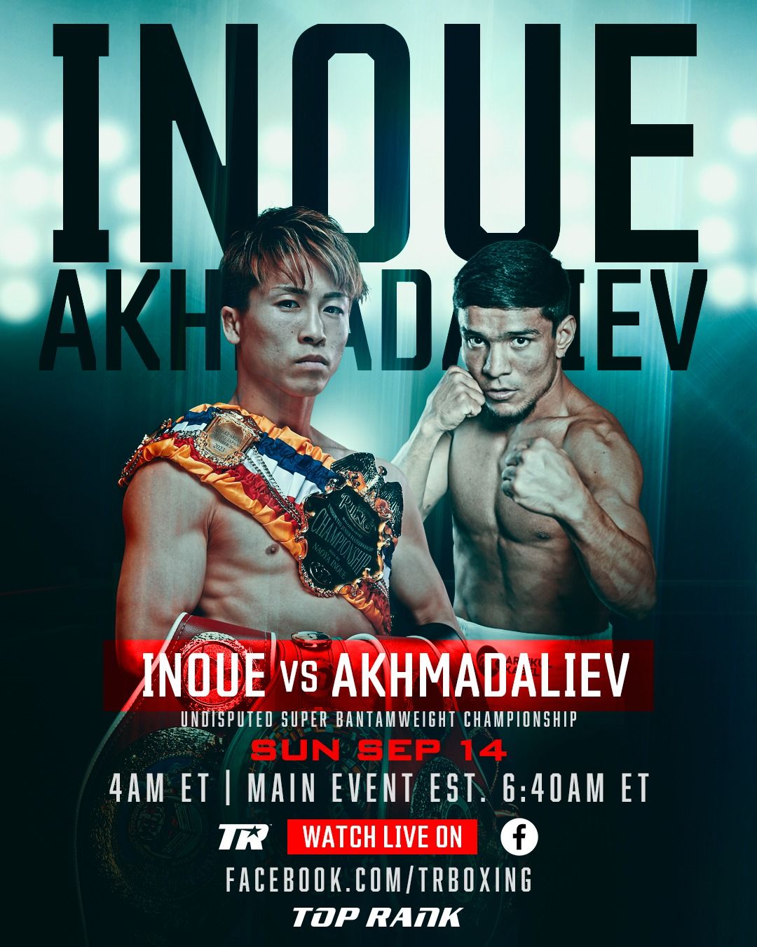 Inoue out to prove pound-for-pound credentials against Akhmadaliev