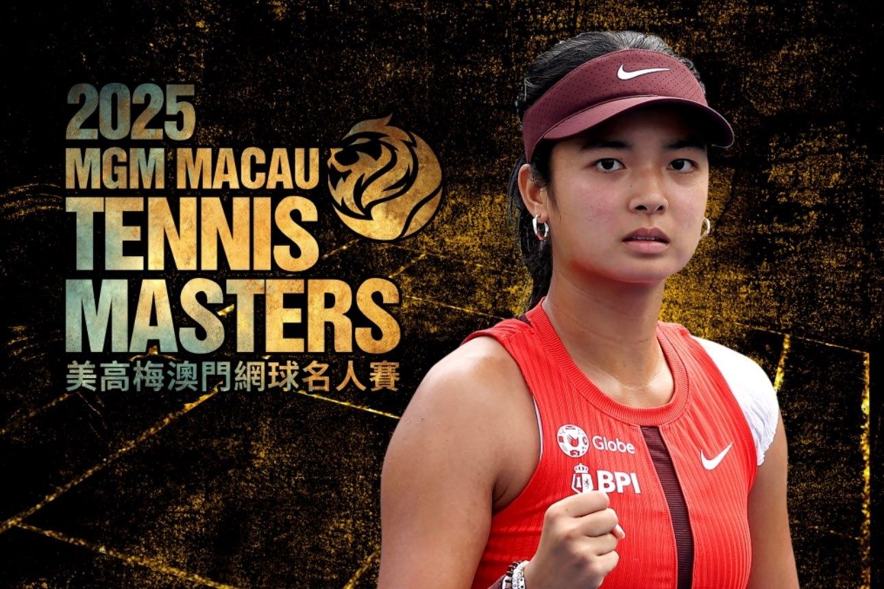 Alex Eala to compete in 2025 MGM Macau Tennis Masters | ABS-CBN Sports