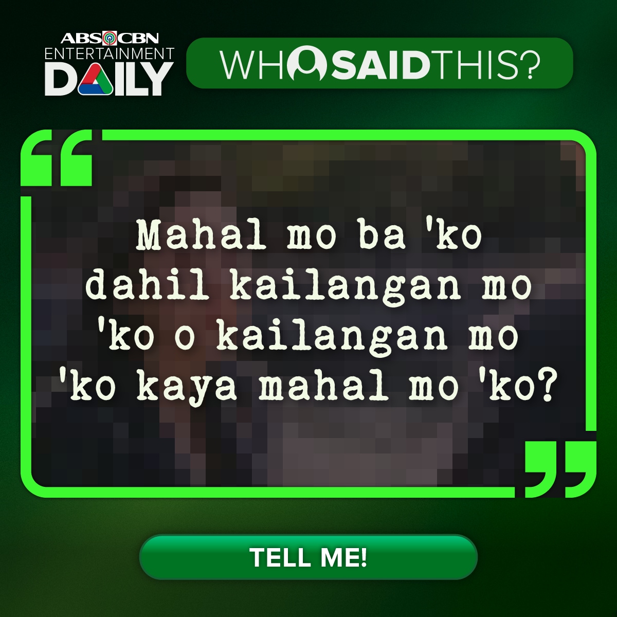 WHO SAID THIS: How Claudine Barretto's line in 'Milan' became the ultimate  question about love | ABS-CBN Entertainment, image size:1200x1200