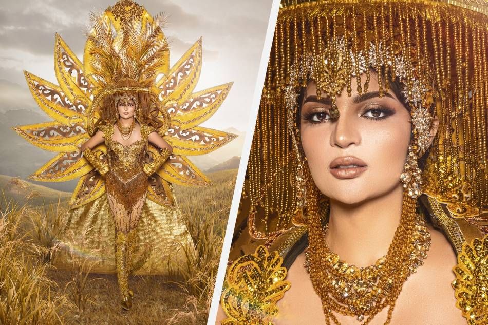 The Philippines' Cyrille Payumo in her "salakot"-inspired costume for Miss Charm 2025. Payumo/Facebook