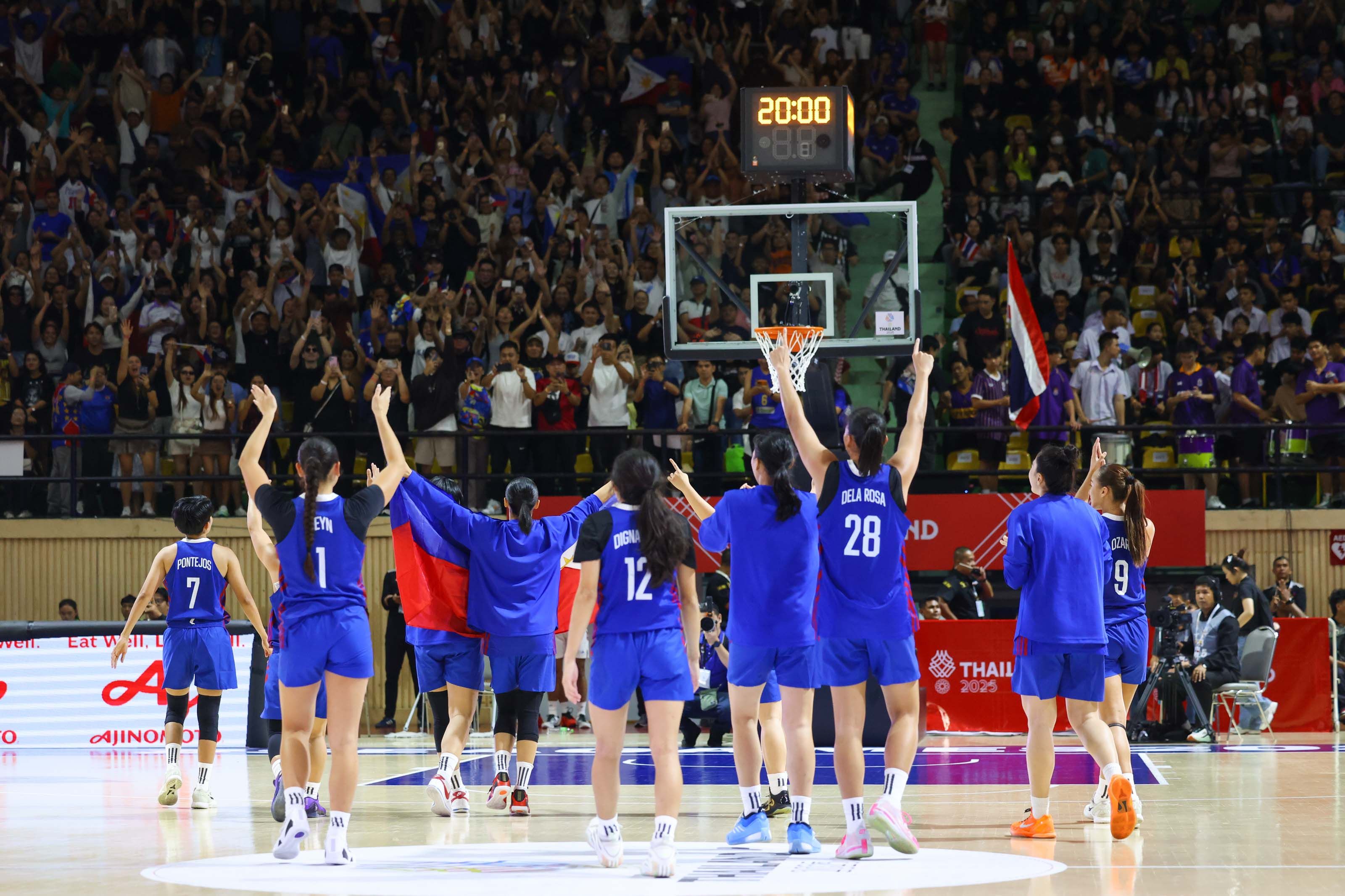 Gilas Women victorious over Thailand, secure 2025 SEAG Gold | ABS-CBN Sports