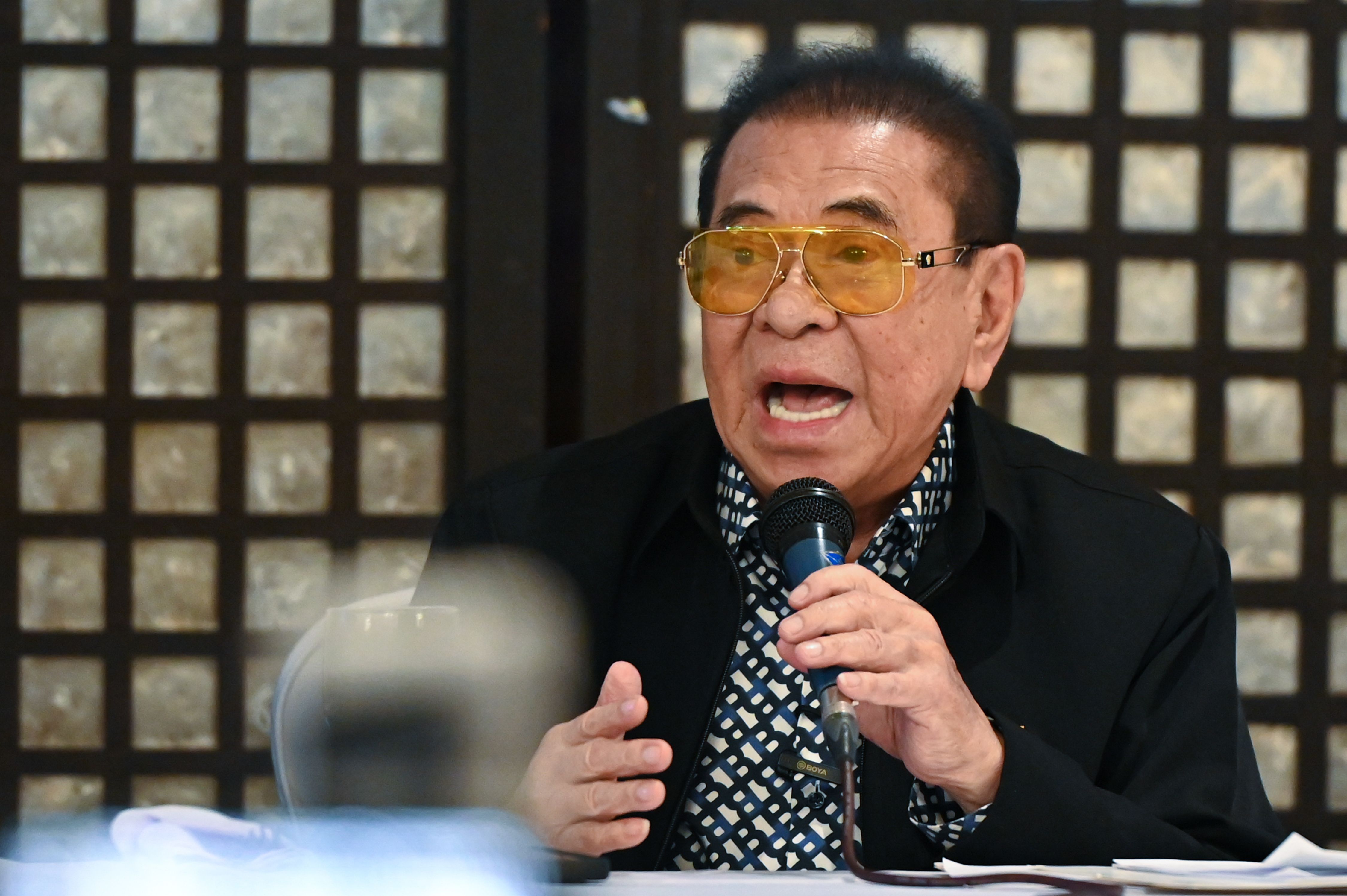 Chavit Singson calls on groups to mount 'one time, big time' rally vs  corruption | ABS-CBN News