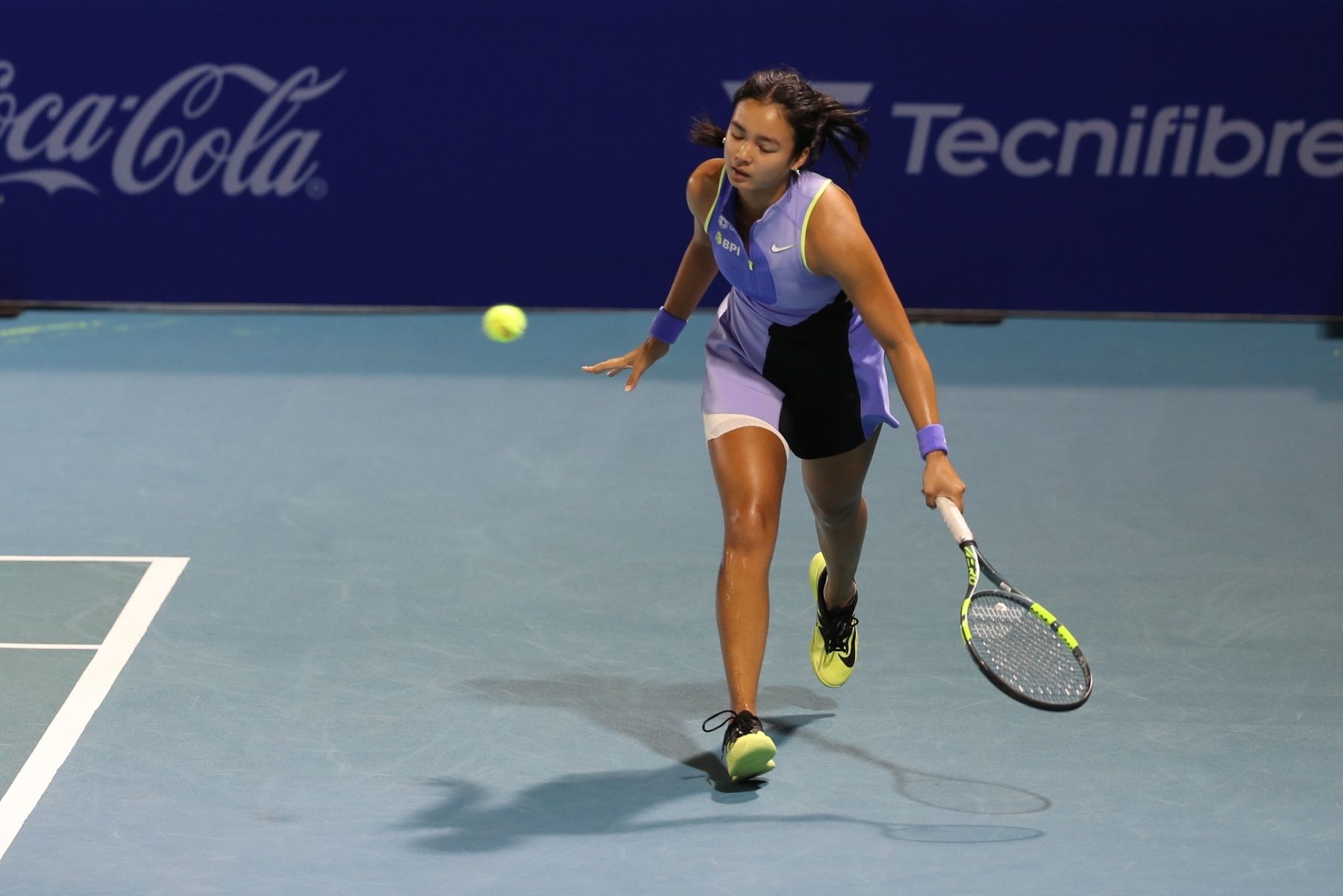 Filipino tennis star Alex Eala at the WTA 125 Philippine Women's Open, January 29, 2026 at the Rizal Memorial Tennis Center. Jonathan Cellona, ABS-CBN News/File