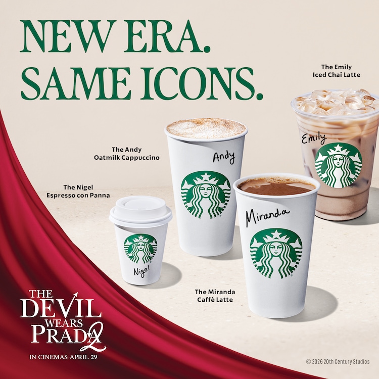 Starbucks launches 'Devil Wears Prada 2' drink line tied to film release |  ABS-CBN Lifestyle