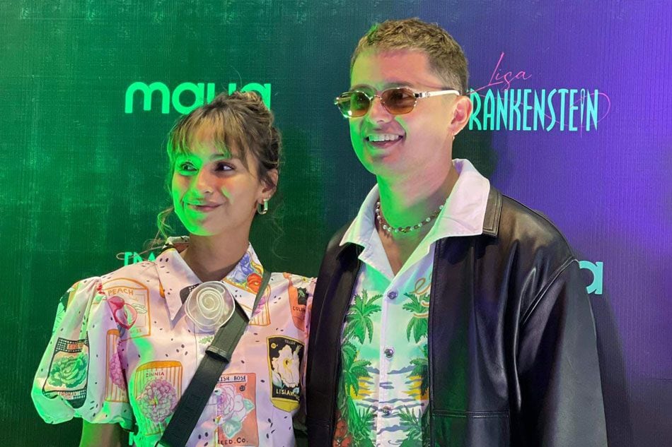 James Reid and Issa Pressman at the Philippine premiere of 'Lisa Frankenstein.' Josh Mercado