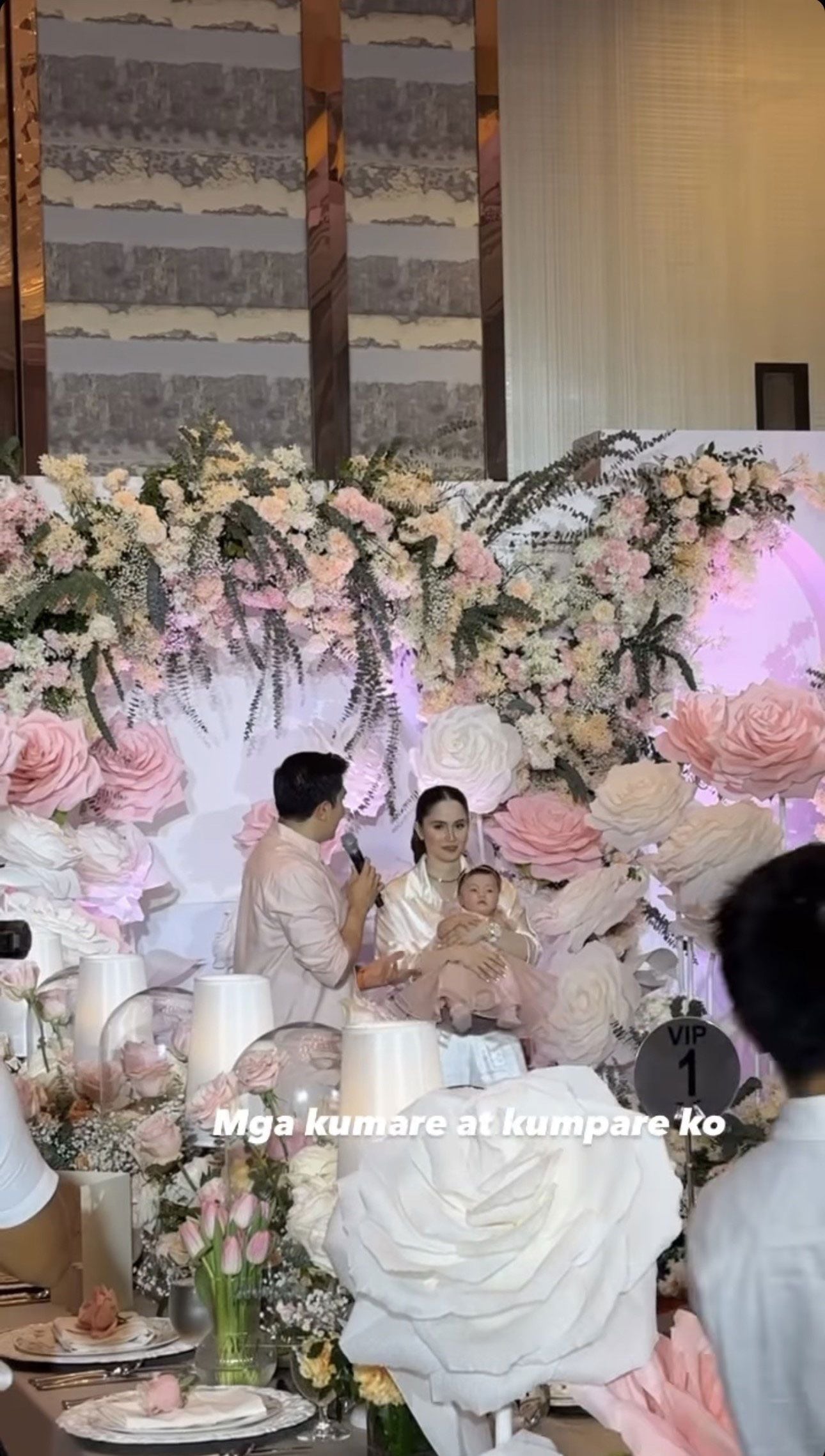 Jessy Mendiola, Luis Manzano’s daughter gets baptized