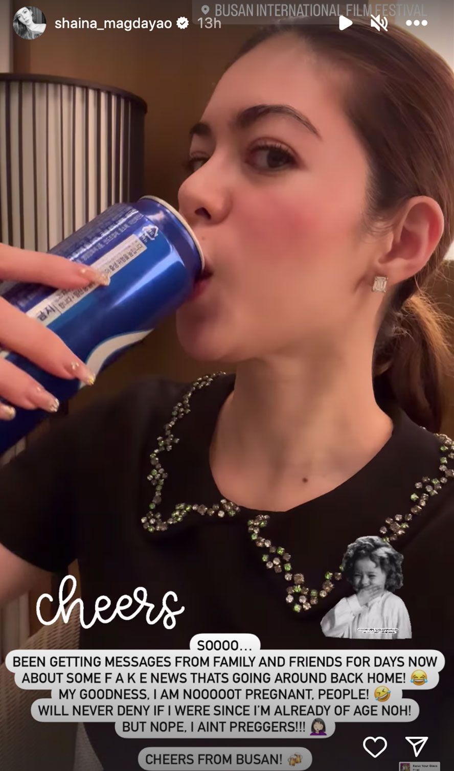 Shaina Magdayao shuts down pregnancy rumors: Will never deny if I were |  ABS-CBN Entertainment