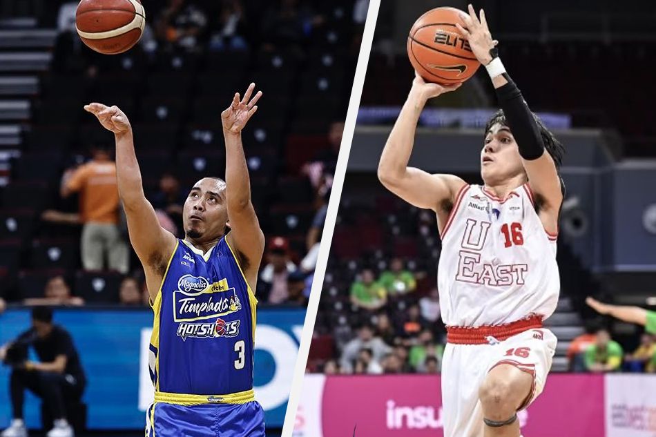 Magnolia’s Paul Lee and UE’s Noy Remogat. Photos by from PBA Images and UAAP Media.